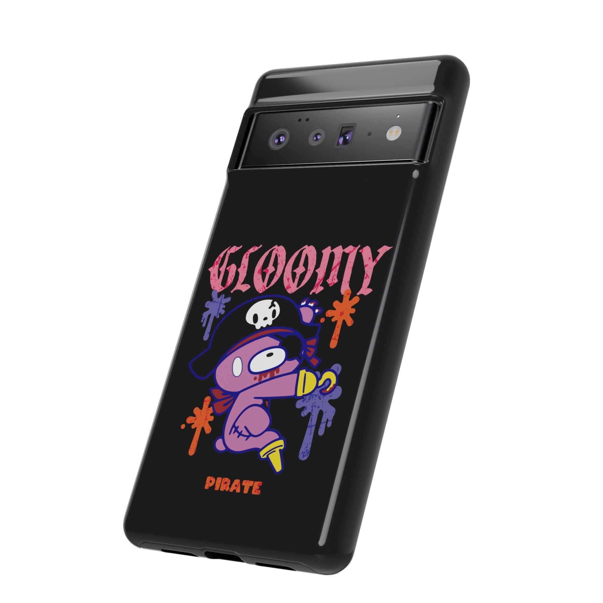 gloomy bear Halloween pirate Phone Case